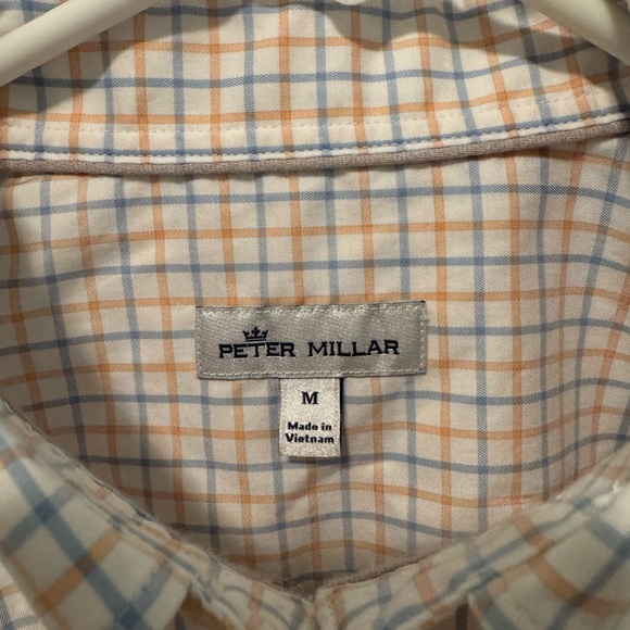 Men’s Peter Millar button down shirt size Medium - Picture 2 of 6